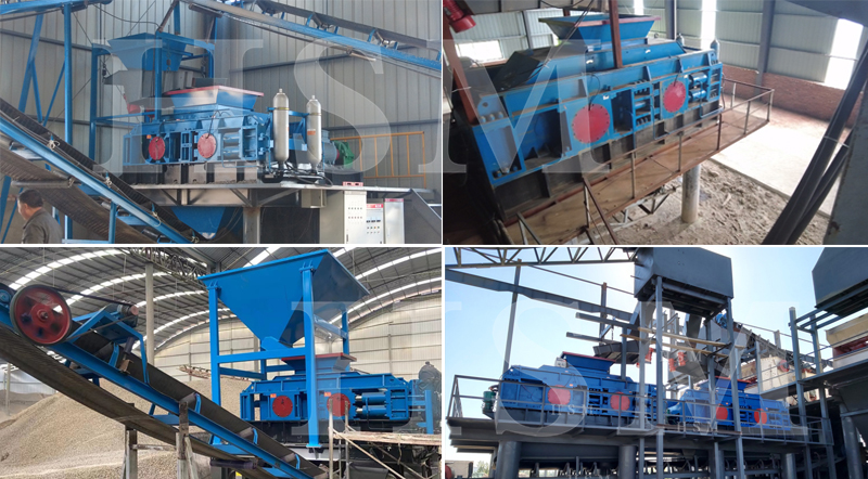 白云石制砂用對(duì)輥破碎機(jī)效果怎么樣